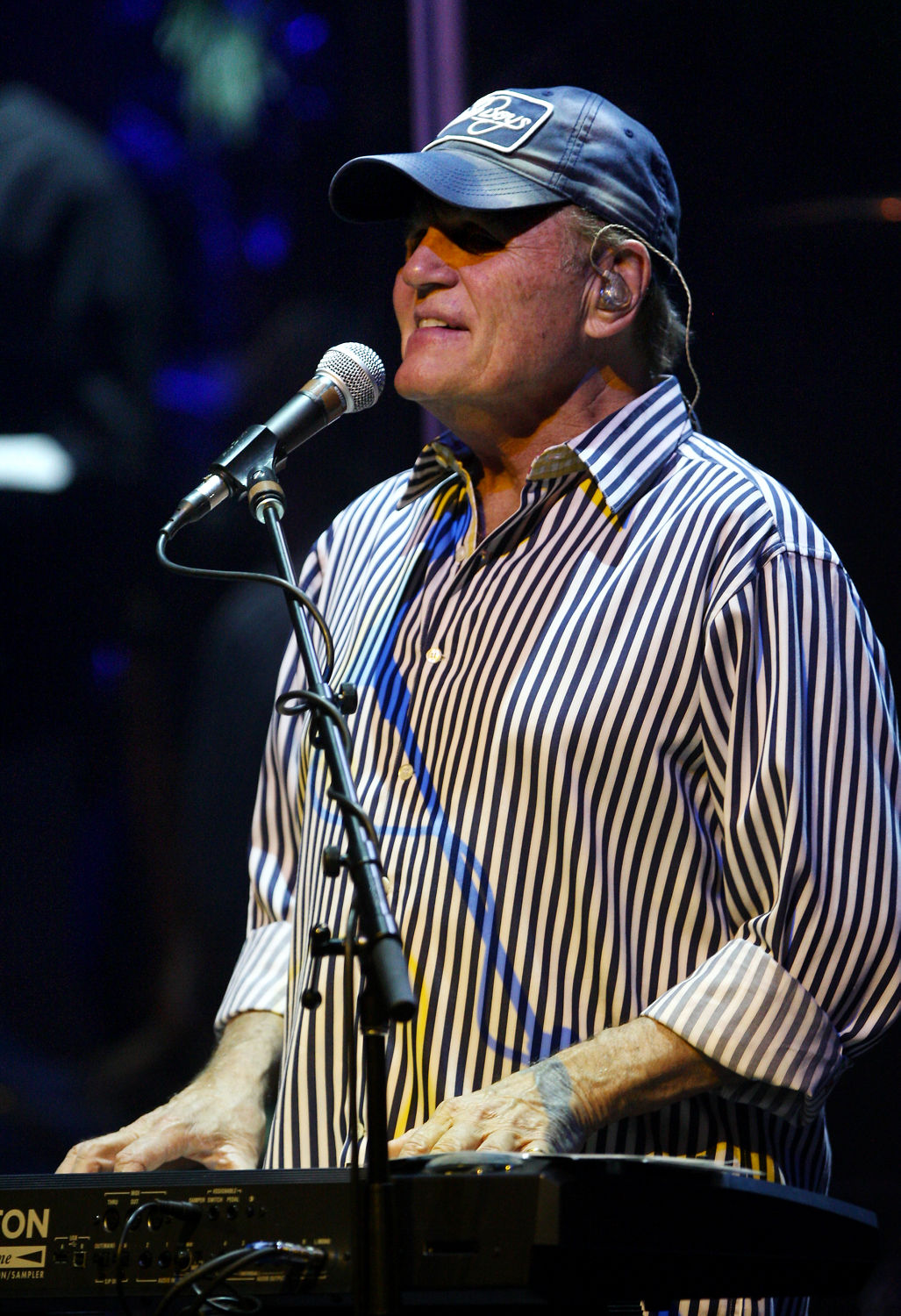 The Beach Boys perform at the Mississippi Moon Bar inside Diamond Jo Casino on Saturday.    PHOTO CREDIT: Nicki Kohl