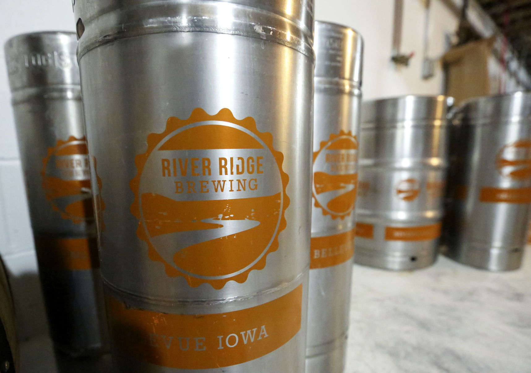 River Ridge Brewing has seven main beers.    PHOTO CREDIT: NICKI KOHL