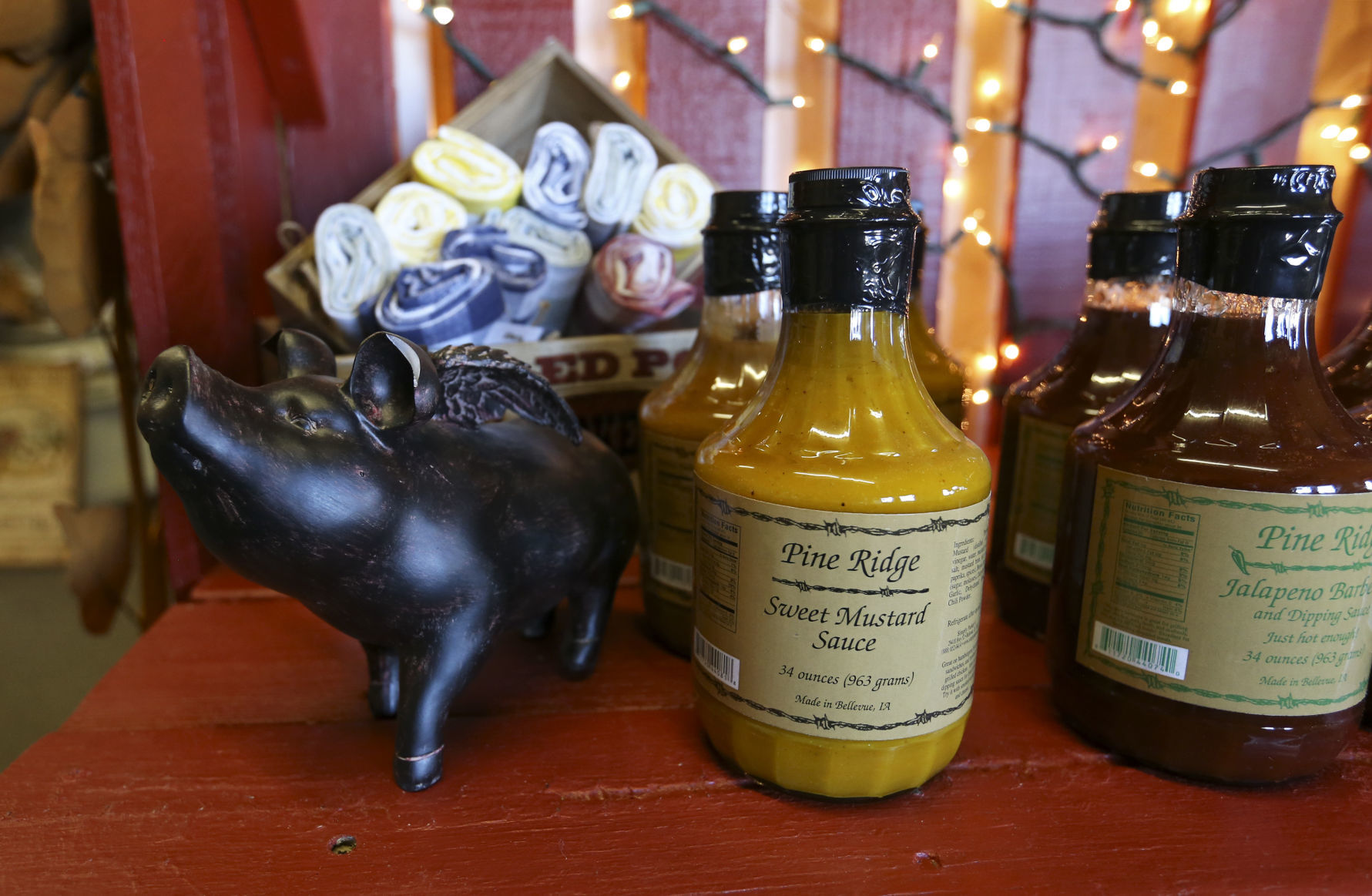 Pine Ridge Sweet Mustard Sauce sold at Simply Parker