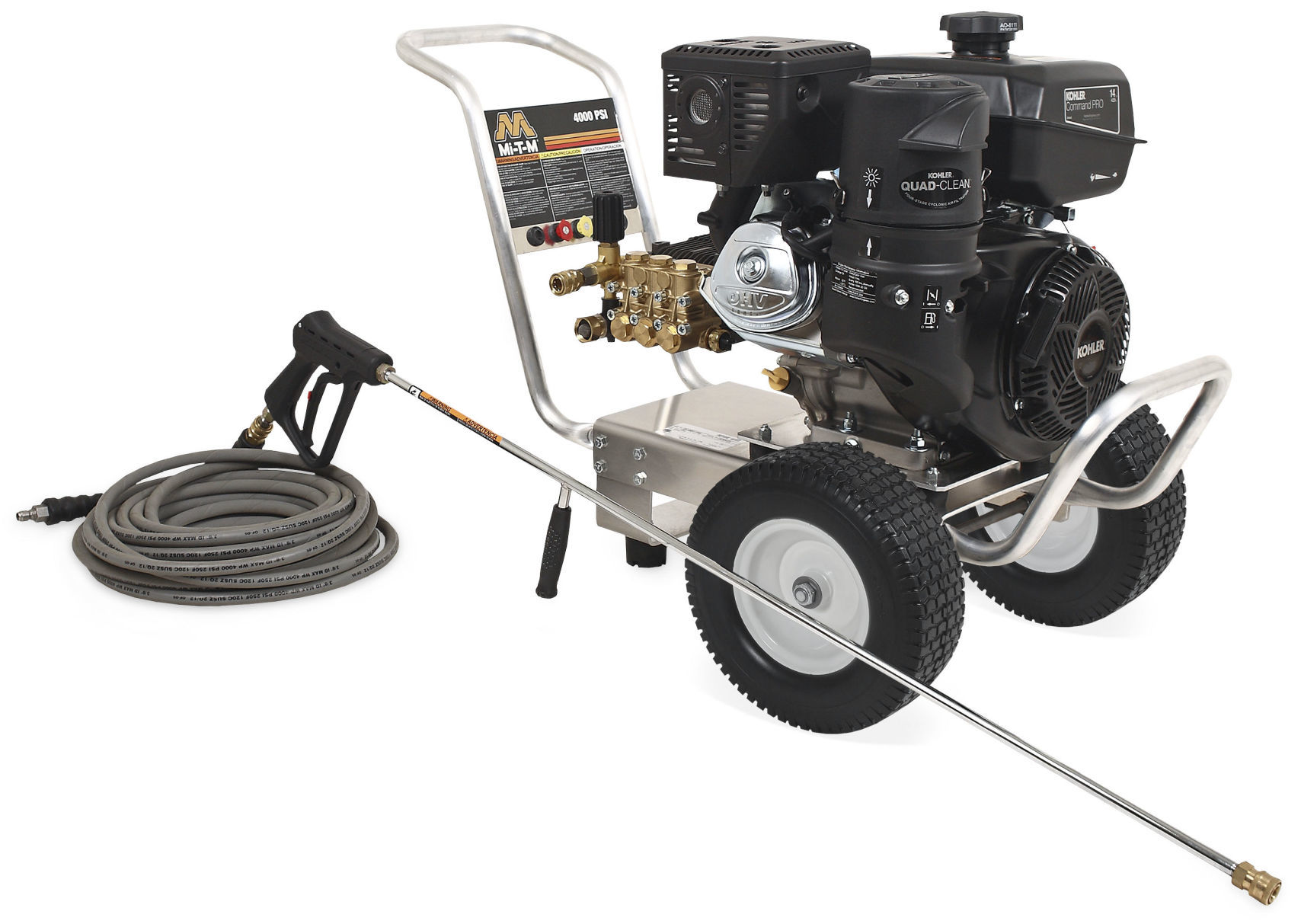 A Mi-T-M 4000 PSI cold water pressure washer.    PHOTO CREDIT: Contributed