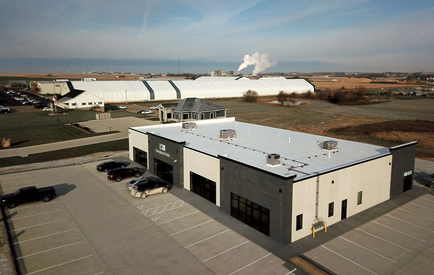 A new professional building is located at 980 Field of Dreams Way in Dyersville, Iowa. Two additional tenants are expected to join Cottingham & Butler, which already has six employees working there. PHOTO CREDIT: JESSICA REILLY