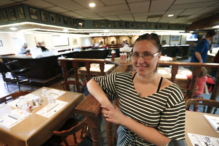 Nicci Vosberg is the new owner of Crossroads Supper Club and Banquet Hall, located north of Platteville, Wis. PHOTO CREDIT: Dave Kettering