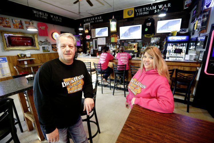 After taking ownership of BrickHaus Bar and Grill in Farley, Iowa, Carl Robey and his wife, Corinne, decided to expand the hours of operation to include breakfast. PHOTO CREDIT: DAVE KETTERING