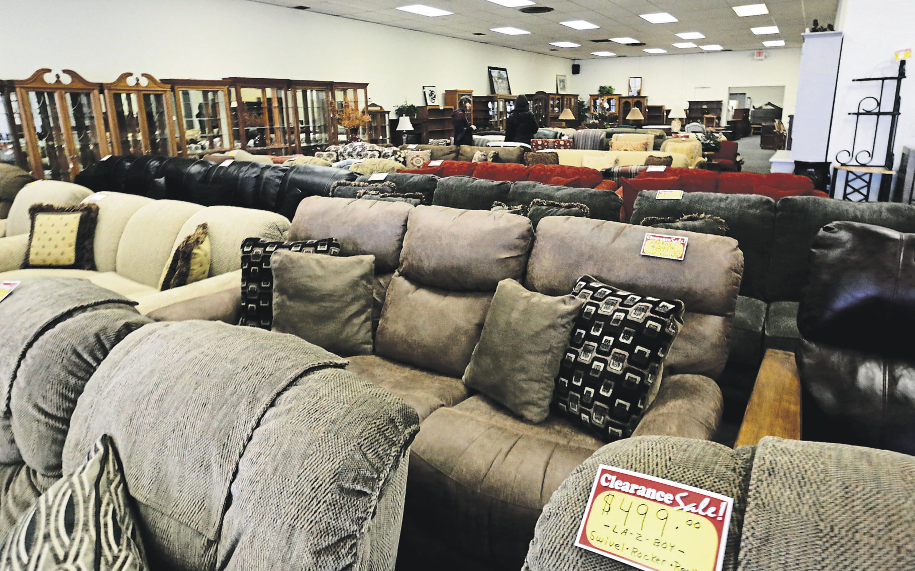 Affordable Furniture in Dubuque.  PHOTO CREDIT: EILEEN MESLAR
