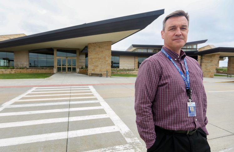 Todd Dalsing is airport director at Dubuque Regional Airport in Dubuque. PHOTO CREDIT: NICKI KOHL