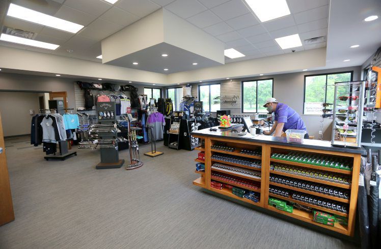 The new pro shop at Lacoma Golf Club in East Dubuque, Ill. PHOTO CREDIT: Dave Kettering