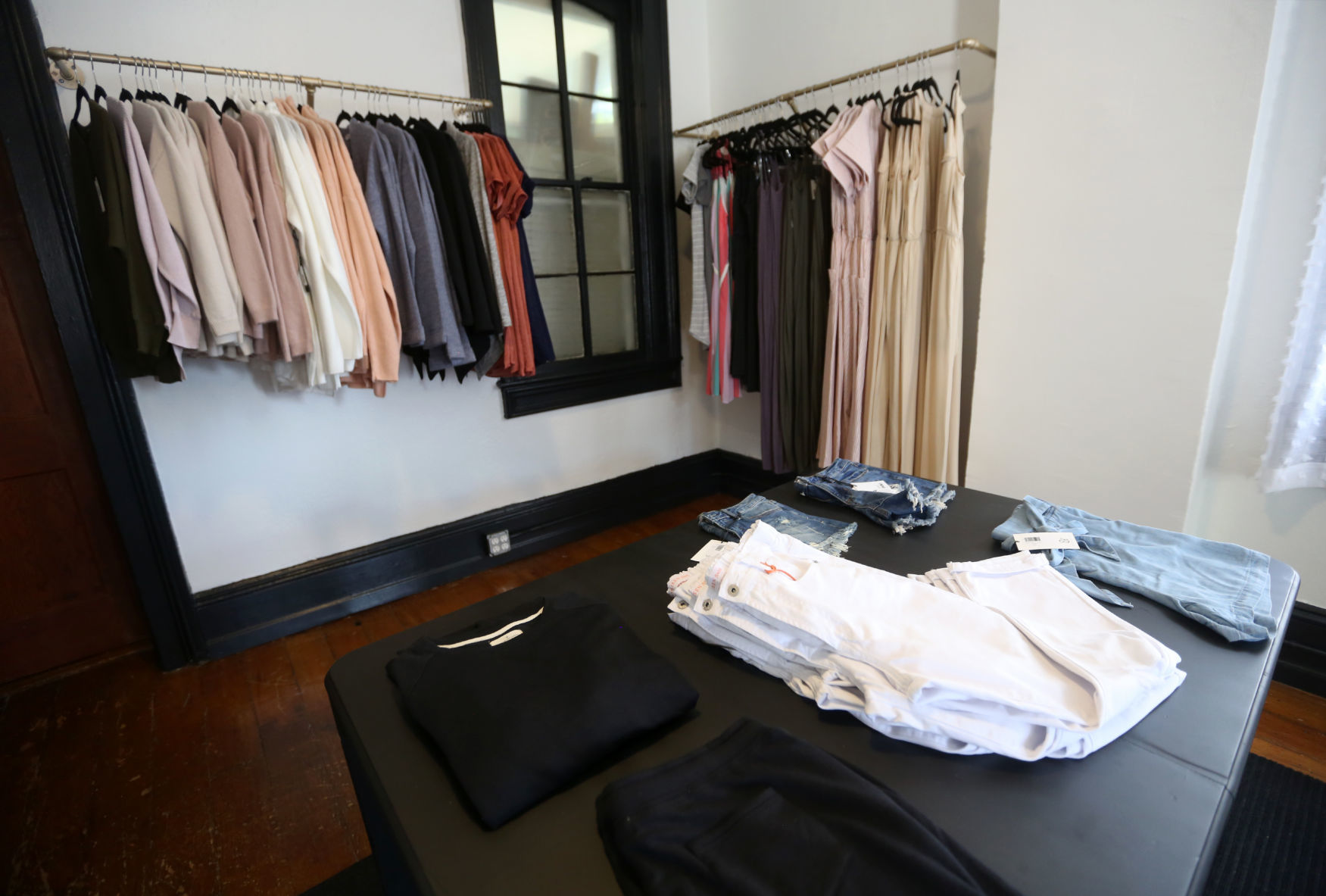 Clothes are displayed at You. Boutique at 471 W. Fourth St. in Dubuque on Thursday, June 11, 2020.  PHOTO CREDIT: JESSICA REILLY