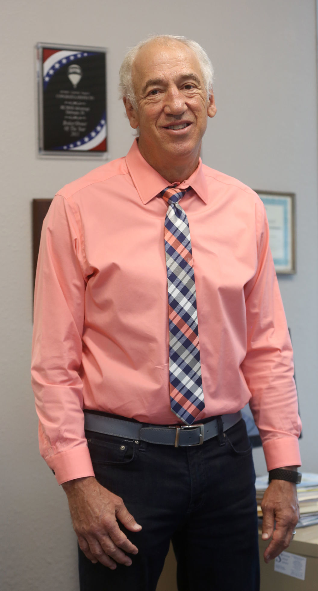 Greg Adams is owner and broker at ReMax Advantage Realty and will be featured in the Biz Times’ Meet a Local Leader. Photo taken Tuesday, May 19, 2020. PHOTO CREDIT: Jessica Reilly