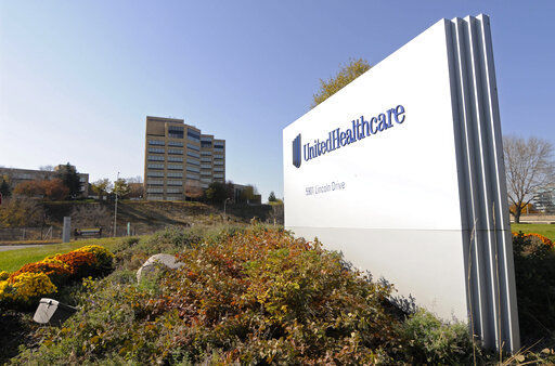 UnitedHealth Group Inc. more than doubled its profit in the second quarter, as COVID-19 shutdowns kept patients out of doctor’s offices and off operating tables. PHOTO CREDIT: Jim Mone
