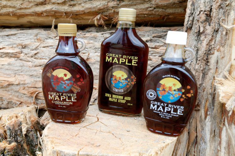 Products produced at Great River Maple in Garnavillo, Iowa.    PHOTO CREDIT: Dave Kettering