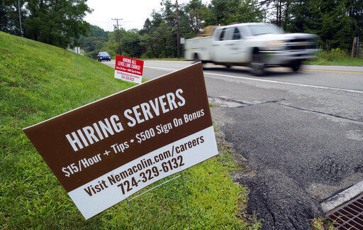 U.S. employers advertised for fewer jobs in August, according to a Labor Department report today. PHOTO CREDIT: Gene J. Puskar