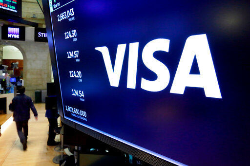 The Department of Justice sued payment processing giant Visa Inc. today to block the company’s purchase of financial technology startup Plaid, calling it a monopolistic takeover of a potential competitor to Visa’s ubiquitous payments network.  PHOTO CREDIT: Richard Drew