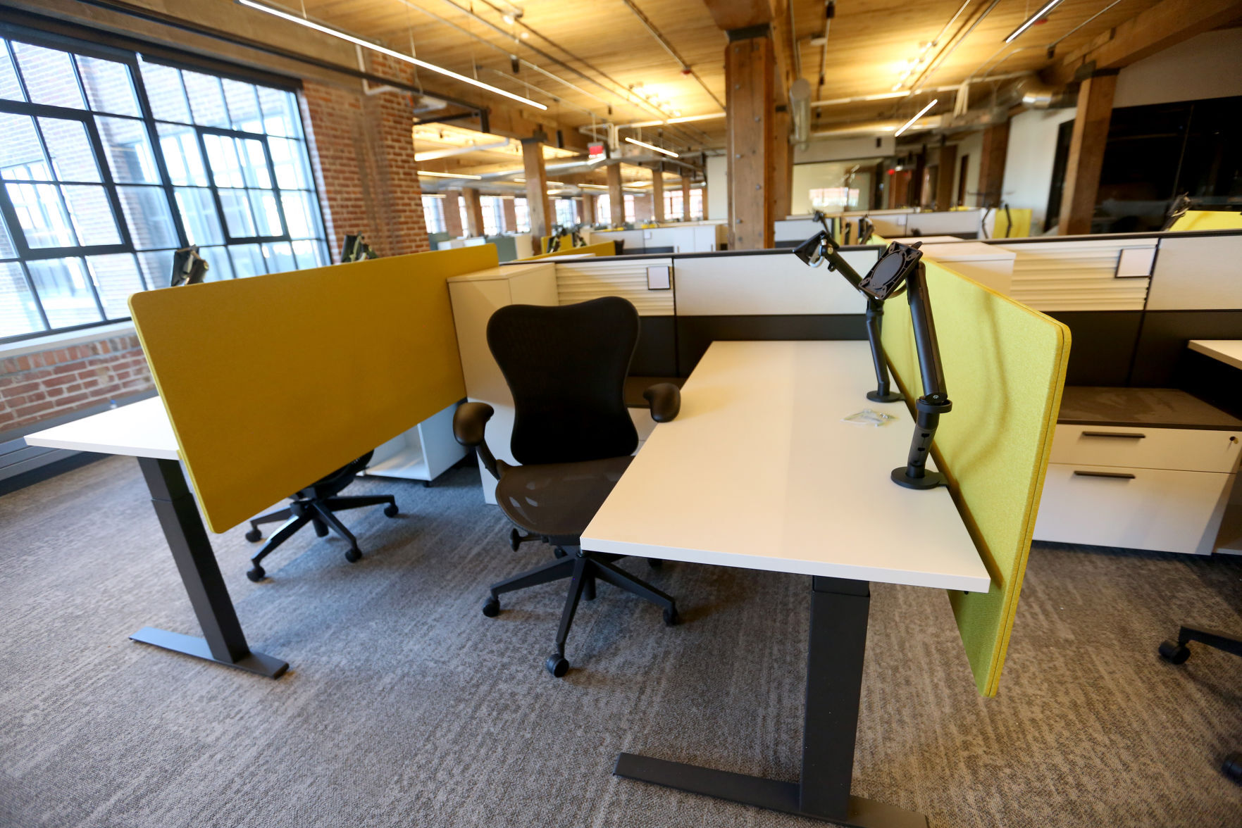 New office space at the Dupaco Voices Building in Dubuque on Wednesday, Nov. 4, 2020. PHOTO CREDIT: JESSICA REILLY