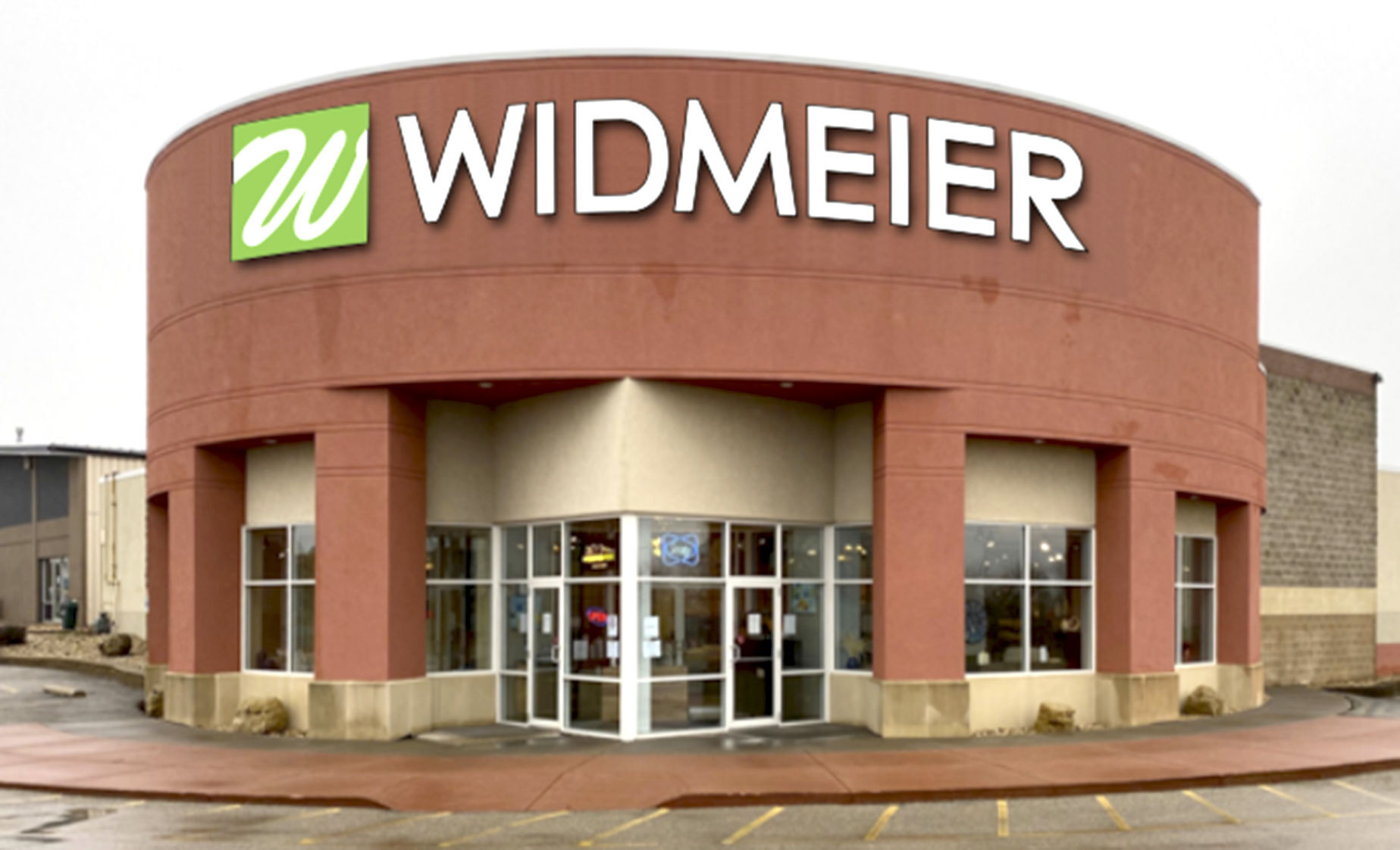 Rendering of the new location for Widmeier Flooring in Dubuque. PHOTO CREDIT: Contributed