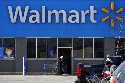 Walmart delivered a 56% increase in its fiscal third-quarter profits while revenue rose 5.3%. PHOTO CREDIT: Nam Y. Huh