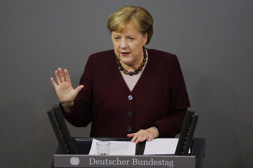 German Chancellor Angela Merkel. PHOTO CREDIT: Markus Schreiber