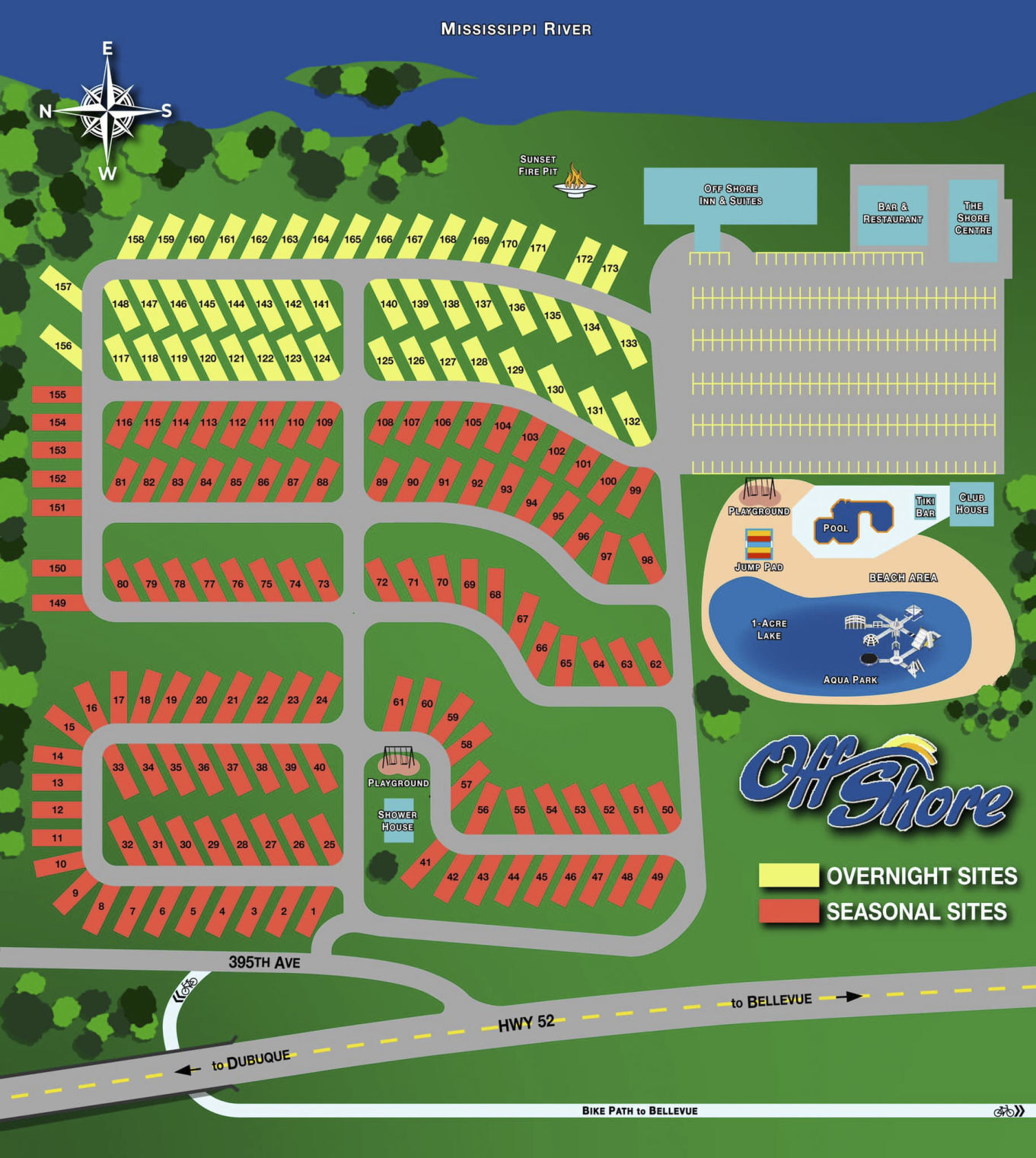This image shows plans for the new Off Shore Resort in Bellevue, Iowa. PHOTO CREDIT: Contributed