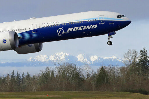 Boeing is reporting another huge loss, this one because of a setback to its 777X widebody jetliner.  PHOTO CREDIT: Ted S. Warren