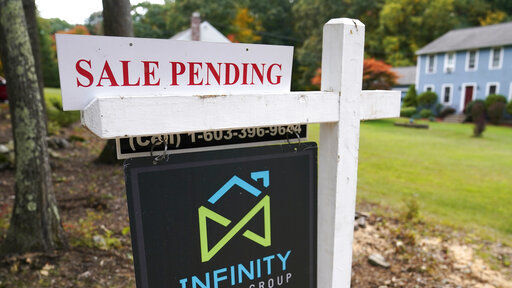 The National Association of Realtors said today its index of pending home sales fell in January, but remained a record for the month. PHOTO CREDIT: Charles Krupa