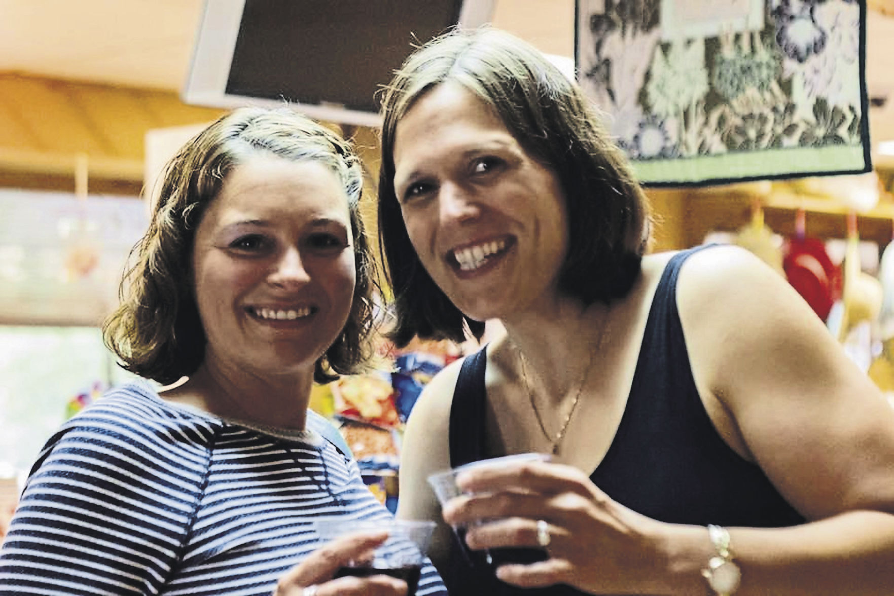 Meghan Hermsen (left)) and Carrie Kennedy. PHOTO CREDIT: Contributed