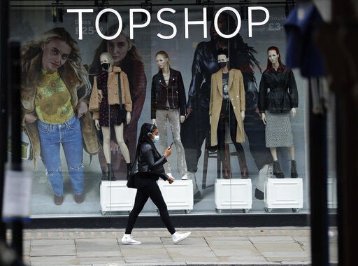 Online retail company ASOS, confirmed today it has sealed the takeover of Topshop and three other brands from the collapse of the Arcadia retail empire, buying the brand names but not the high street retail space. PHOTO CREDIT: Matt Dunham