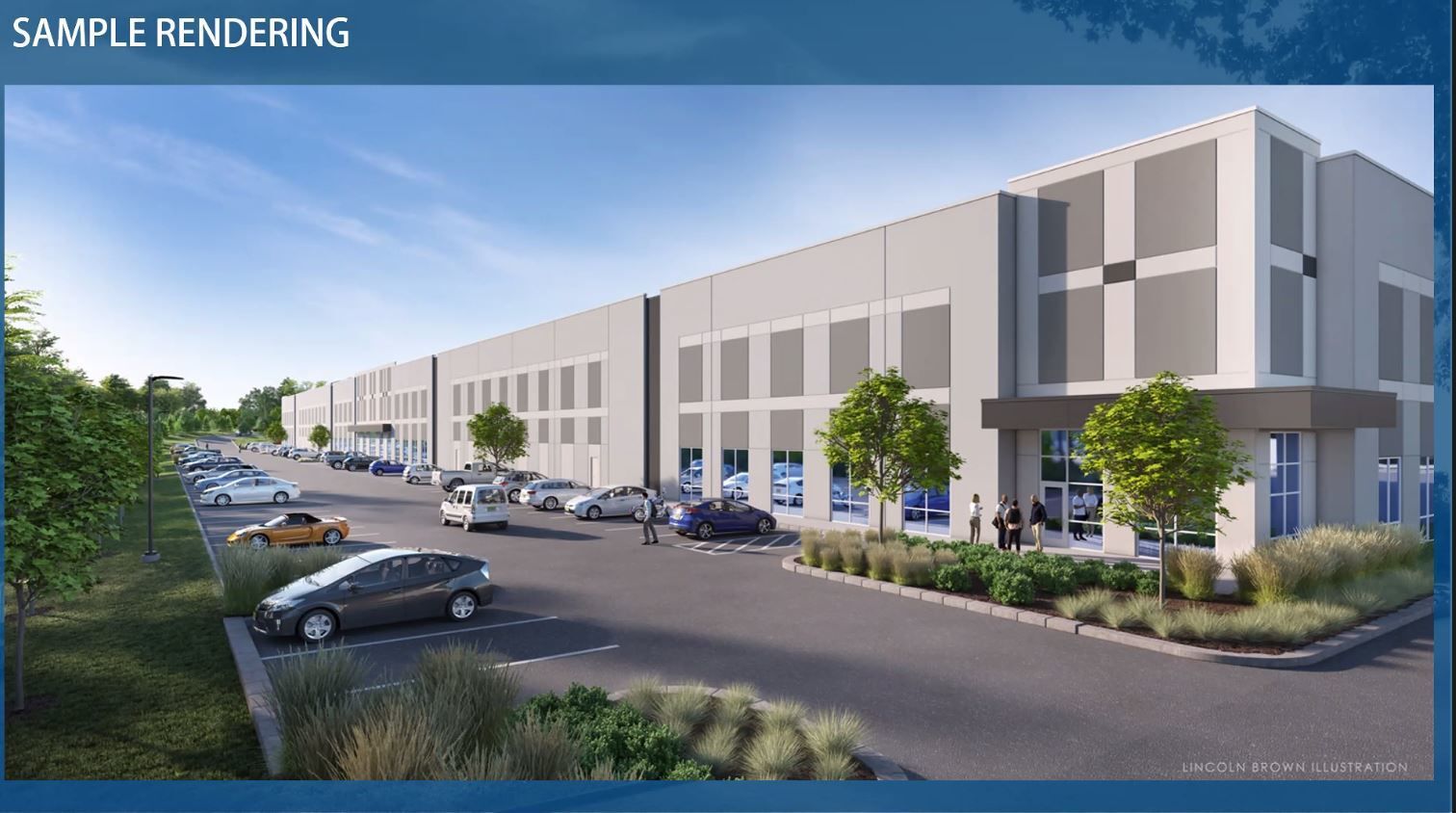 A rendering for a facility that will be built for Cummins in Platteville (Wis.) Industrial Park.  PHOTO CREDIT: Contributed