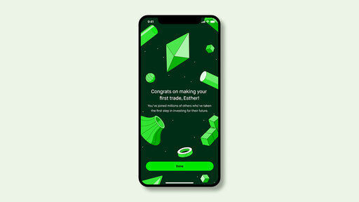 Starting this week Robinhood will begin retiring the confetti, which was meant to celebrate customers hitting milestones like making their first deposit or enabling new features, such as upgrading to its paid Gold-level membership. The last pops will go off next week, to be replaced with a suite of animations that are decidedly measured in pace, with nary a flake within them. PHOTO CREDIT: HONS