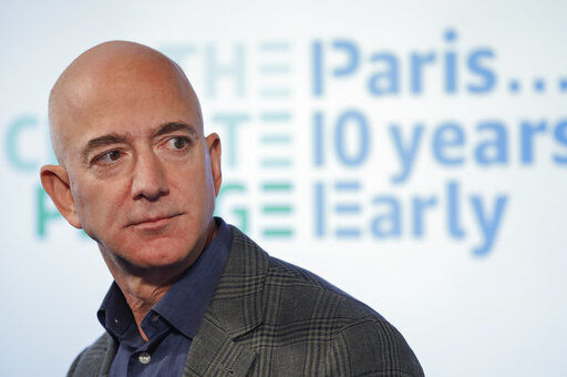Amazon CEO Jeff Bezos. PHOTO CREDIT: Pablo Martinez Monsivais