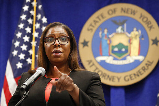 The Office of New York Attorney General Letitia James said in a new report that a campaign funded by the broadband industry submitted millions of fake comments supporting the 2017 repeal of net neutrality. PHOTO CREDIT: Kathy Willens