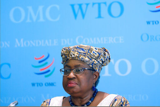 World Trade Organisation Director-General Ngozi Okonjo-Iweala. PHOTO CREDIT: Denis Balibouse