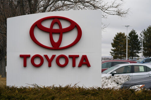 Toyota reported today its January-March profit more than doubled from the previous year to 777 billion yen ($7 billion), as the Japanese automaker’s sales gradually recovered from the damage of the coronavirus pandemic.  PHOTO CREDIT: David Zalubowski
