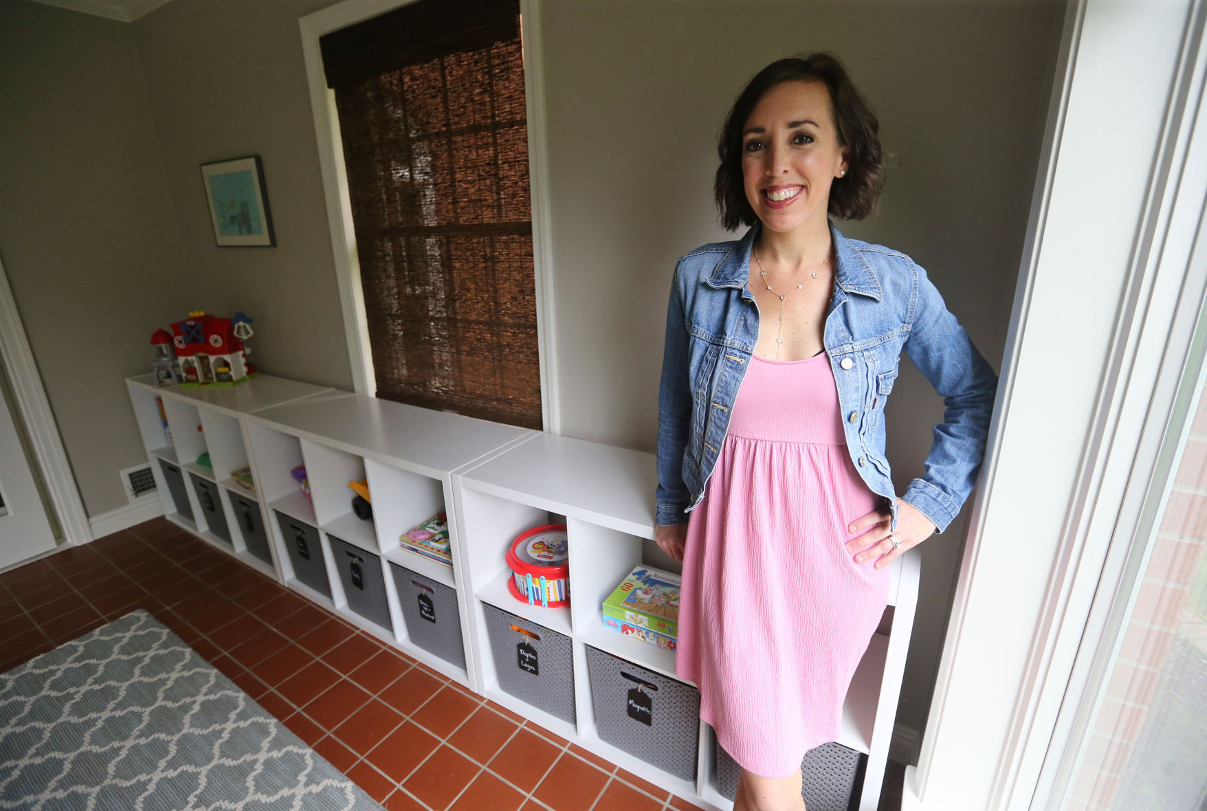 Nicole Powers owns Simply Organized Dubuque, an organizing and decluttering business.     PHOTO CREDIT: JESSICA REILLY