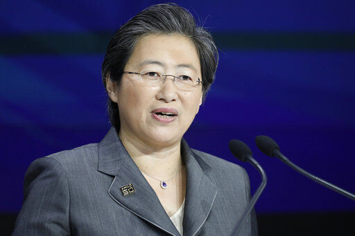 Lisa Su, president and CEO of Advanced Micro Devices. PHOTO CREDIT: Mark Lennihan