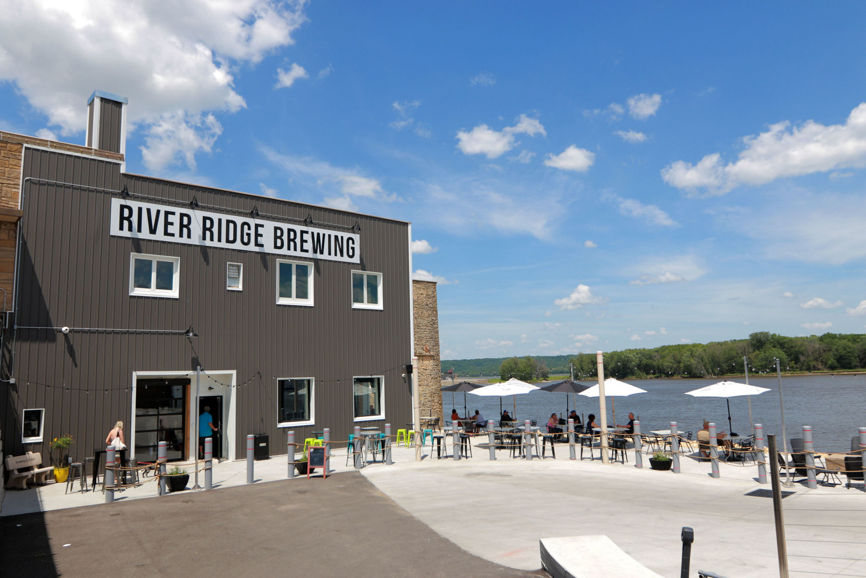 River Ridge Brewing opened its new location at 303 S. Riverview St. in Bellevue, Iowa, in early April. PHOTO CREDIT: Katie Goodale