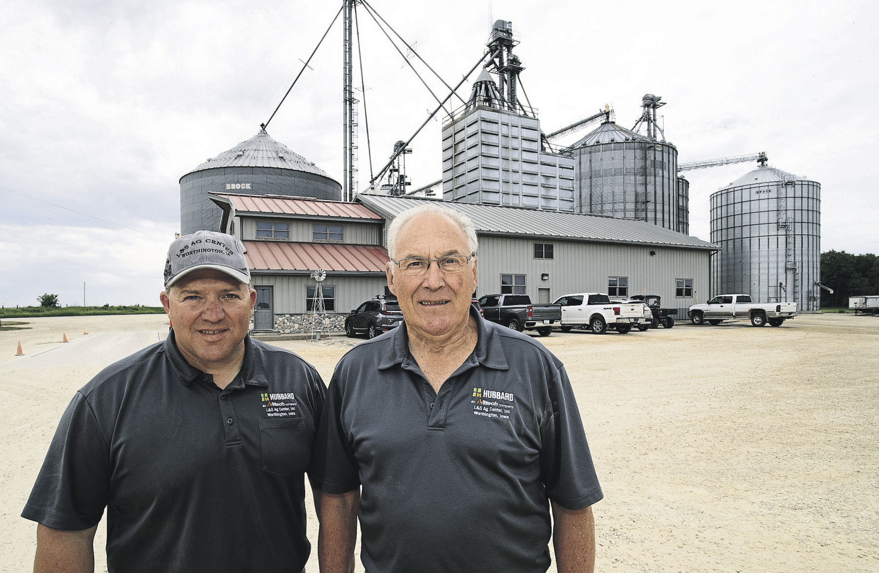 Jason and Loras Wolfe operate L&S Ag Center in Worthington, Iowa. It has a long history in the area, starting as a general merchandise store. Today it focuses on feed after adapting to changing agricultural business conditions.    PHOTO CREDIT: Stephen Gassman