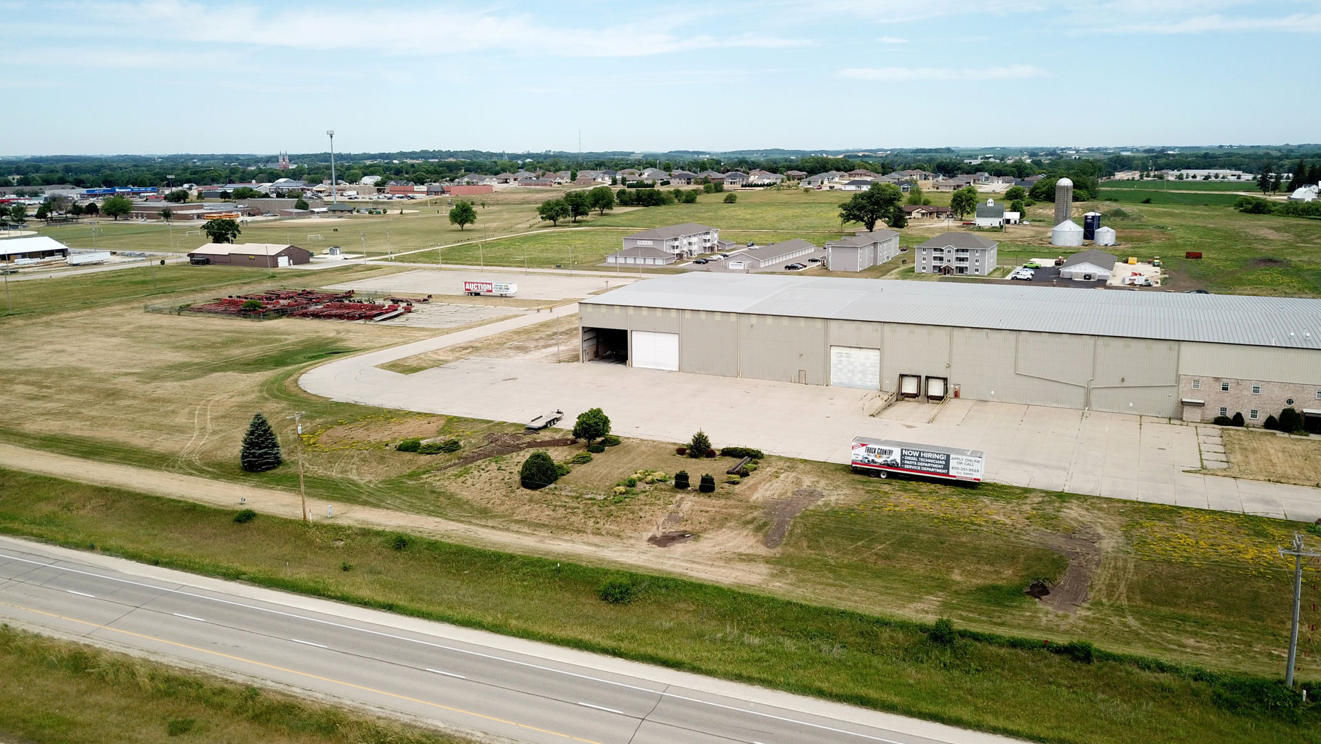 Truck Country will open its second Dubuque County site in the former All American Homes building at 1551 15th Ave. SE in Dyersville, Iowa. PHOTO CREDIT: JESSICA REILLY