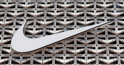 Nike’s shares are soaring before the opening bell today as the footwear and clothing company posted record fiscal fourth-quarter sales in North America and gave a better-than-anticipated full-year revenue forecast. PHOTO CREDIT: Alan Diaz