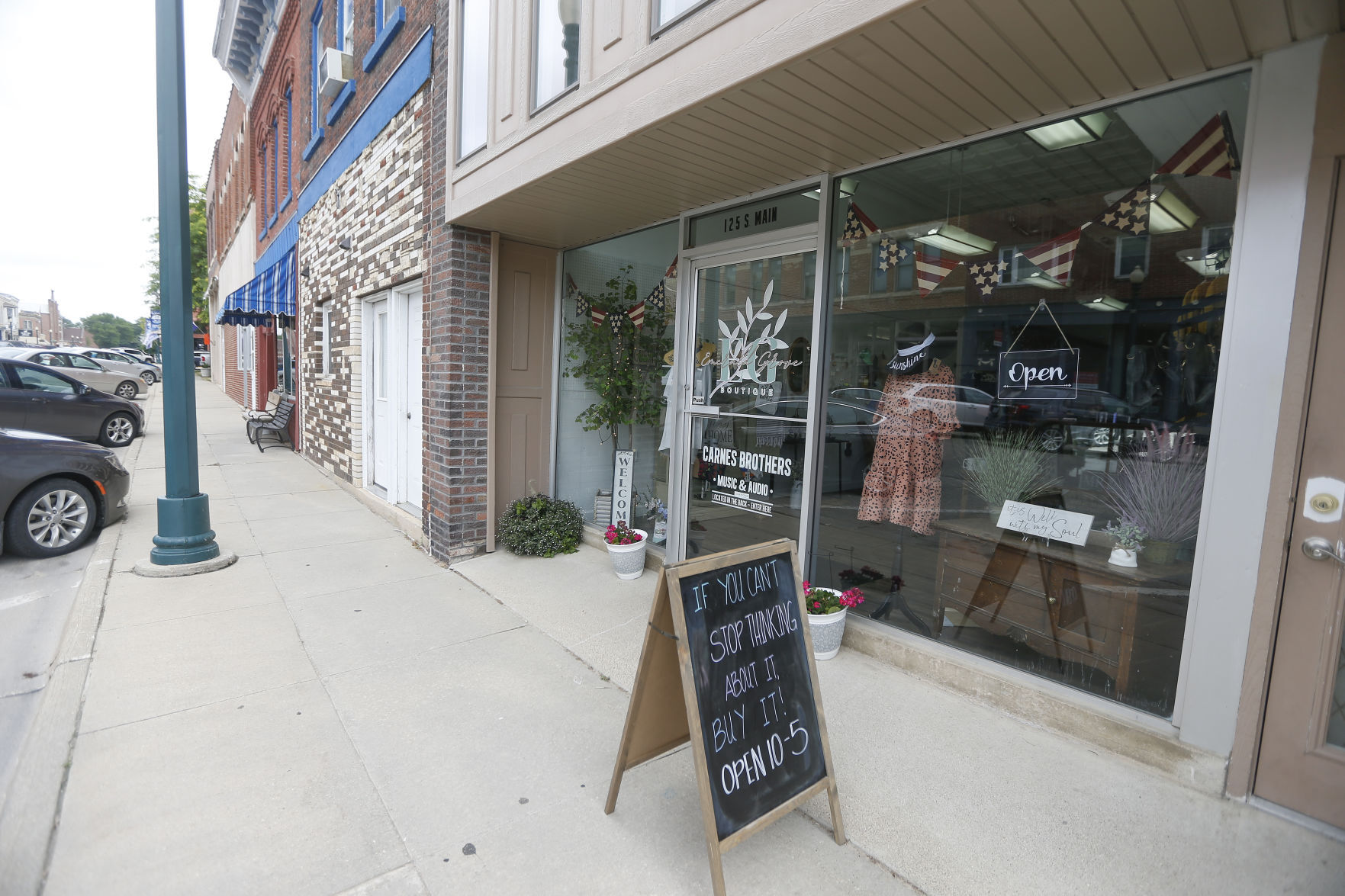 Emerald Grove Boutique located in Elkader, Iowa, on Friday, June 25, 2021.    PHOTO CREDIT: Dave Kettering