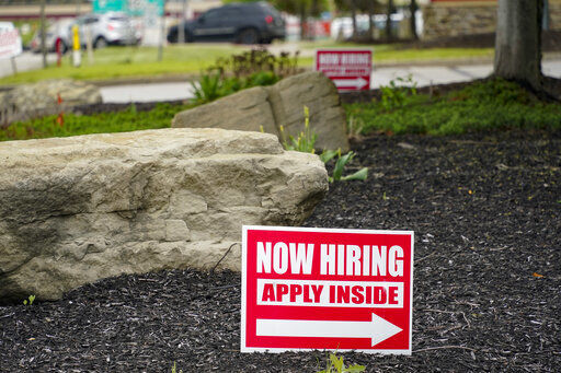 The Labor Department reported today that American employers added 850,000 jobs in June. PHOTO CREDIT: Keith Srakocic