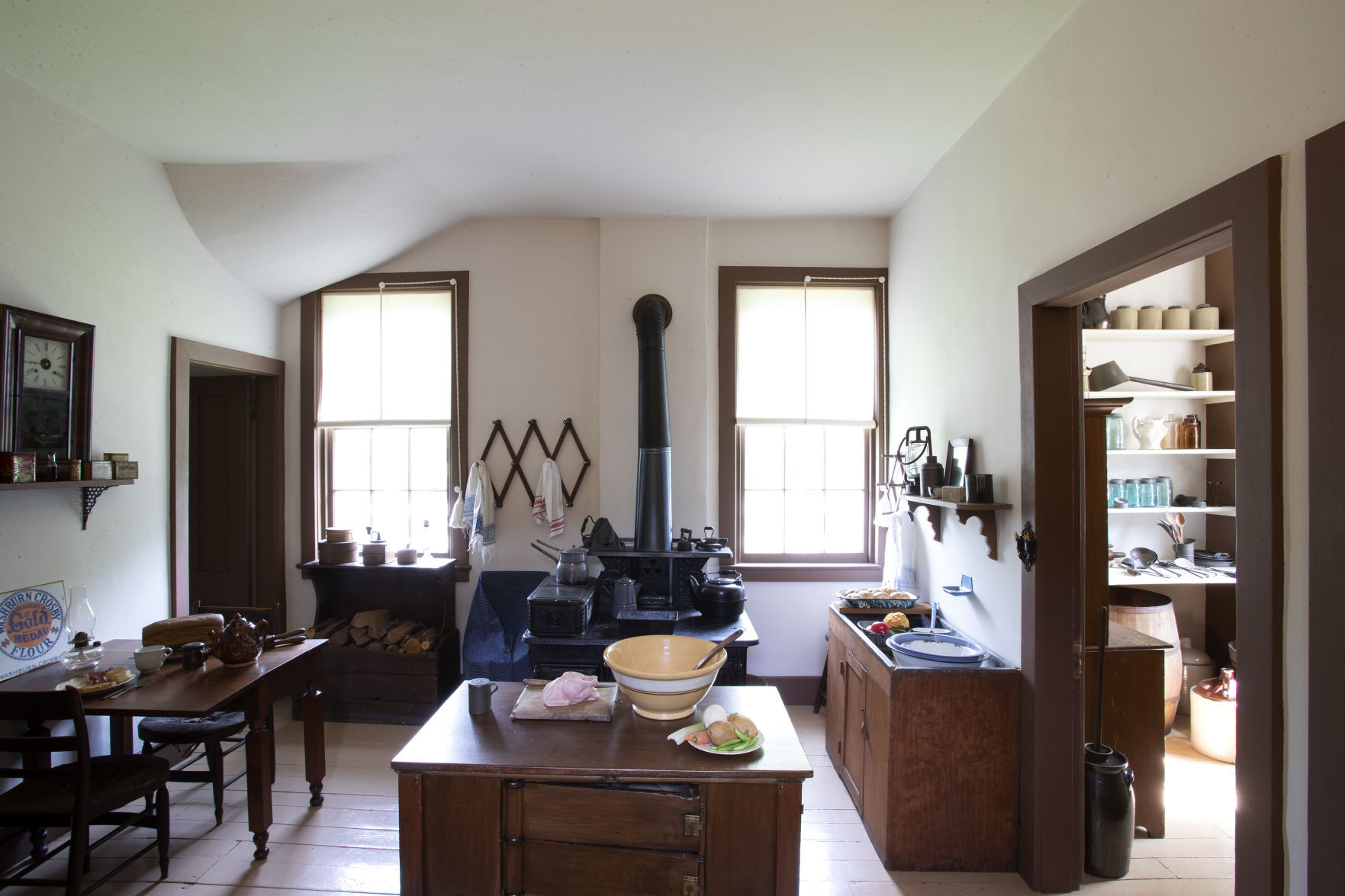 The kitchen inside the Washburne House in Galena, Ill., on Wedneday, June 30, 2021.    PHOTO CREDIT: Stephen Gassman