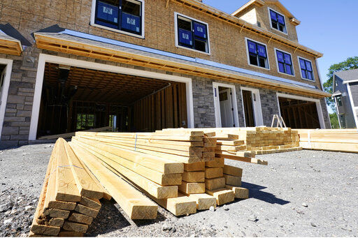 Home construction in the U.S. fell in July, according to the Commerce Department.    PHOTO CREDIT: Elise Amendola