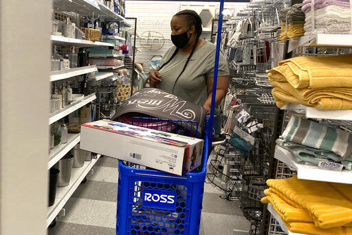 Americans kept shopping last month, despite a rise in COVID-19 cases. Retail sales rose a seasonal adjusted 0.7% in August from the month before, the U.S. Commerce Department said.    PHOTO CREDIT: Nam Y. Huh