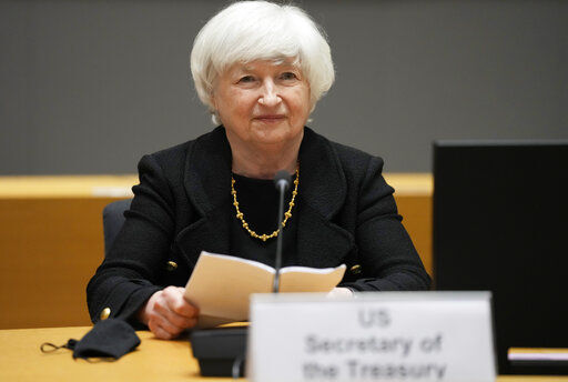 U.S. Treasury Secretary Janet Yellen.    PHOTO CREDIT: Virginia Mayo