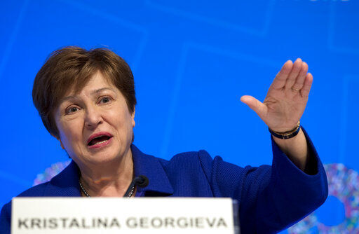  International Monetary Fund Managing Director Kristalina Georgieva.    PHOTO CREDIT: Jose Luis Magana