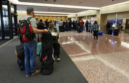 Southwest Airlines canceled more flights today.    PHOTO CREDIT: David Zalubowski