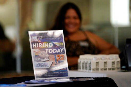 A report by the Labor Department released today found that U.S. employers posted 11 million open jobs in October.    PHOTO CREDIT: Marcio Jose Sanchez
