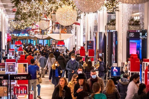 The Commerce Department reported Wednesday that retail sales increased 0.3% in November.    PHOTO CREDIT: Brittainy Newman