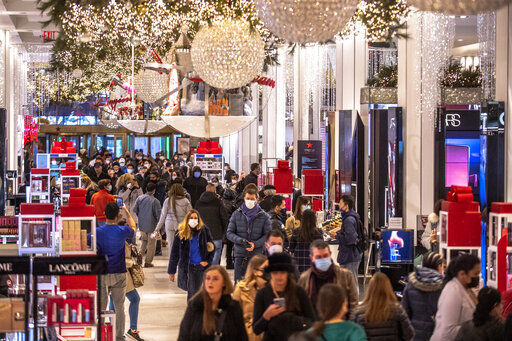 The Commerce Department reported today that retail sales increased 0.3% in November.    PHOTO CREDIT: Brittainy Newman