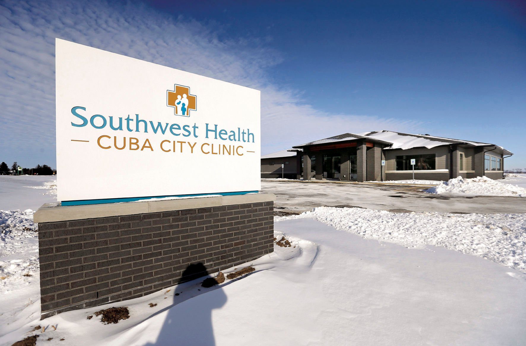 Southwest Health’s Cuba City (Wis.) Clinic is located at 2388 Wisconsin 80.    PHOTO CREDIT: JESSICA REILLY