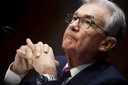 Federal Reserve Board Chairman Jerome Powell.    PHOTO CREDIT: Brendan Smialowski